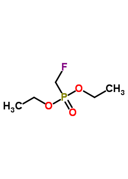 氟甲基膦酸二乙酯結(jié)構(gòu)式_96857-55-5結(jié)構(gòu)式
