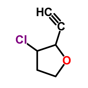 Furan, 3-chloro-2-ethynyltetrahydro-(6ci)Structure,98198-80-2Structure Furan, 3-chloro-2-ethynyltetrahydro-(6ci) Structure,98198-80-2Structure