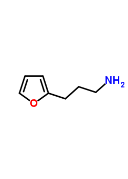 3-(2-呋喃基)-1-丙胺結(jié)構(gòu)式_98773-80-9結(jié)構(gòu)式